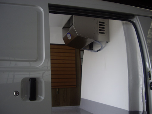 Isuzu 400 Vehicle Refrigeration Installation Melbourne