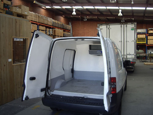 Isuzu 400 Vehicle Refrigeration Installation Melbourne