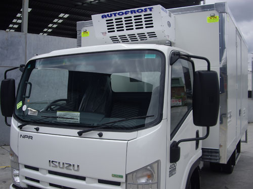 Isuzu 400 Vehicle Refrigeration Installation Melbourne