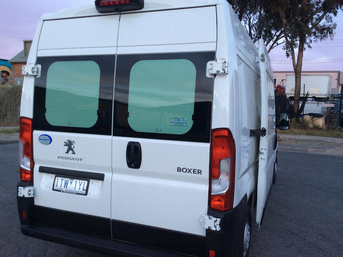 Peugeot Boxer vehicle freezer installation melbourne