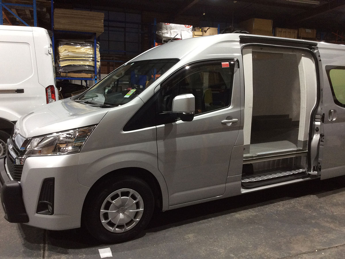 Toyota hiace freezer installation melbourne
